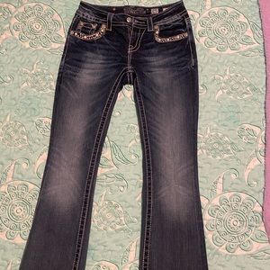 Miss Me pearl accent jeans